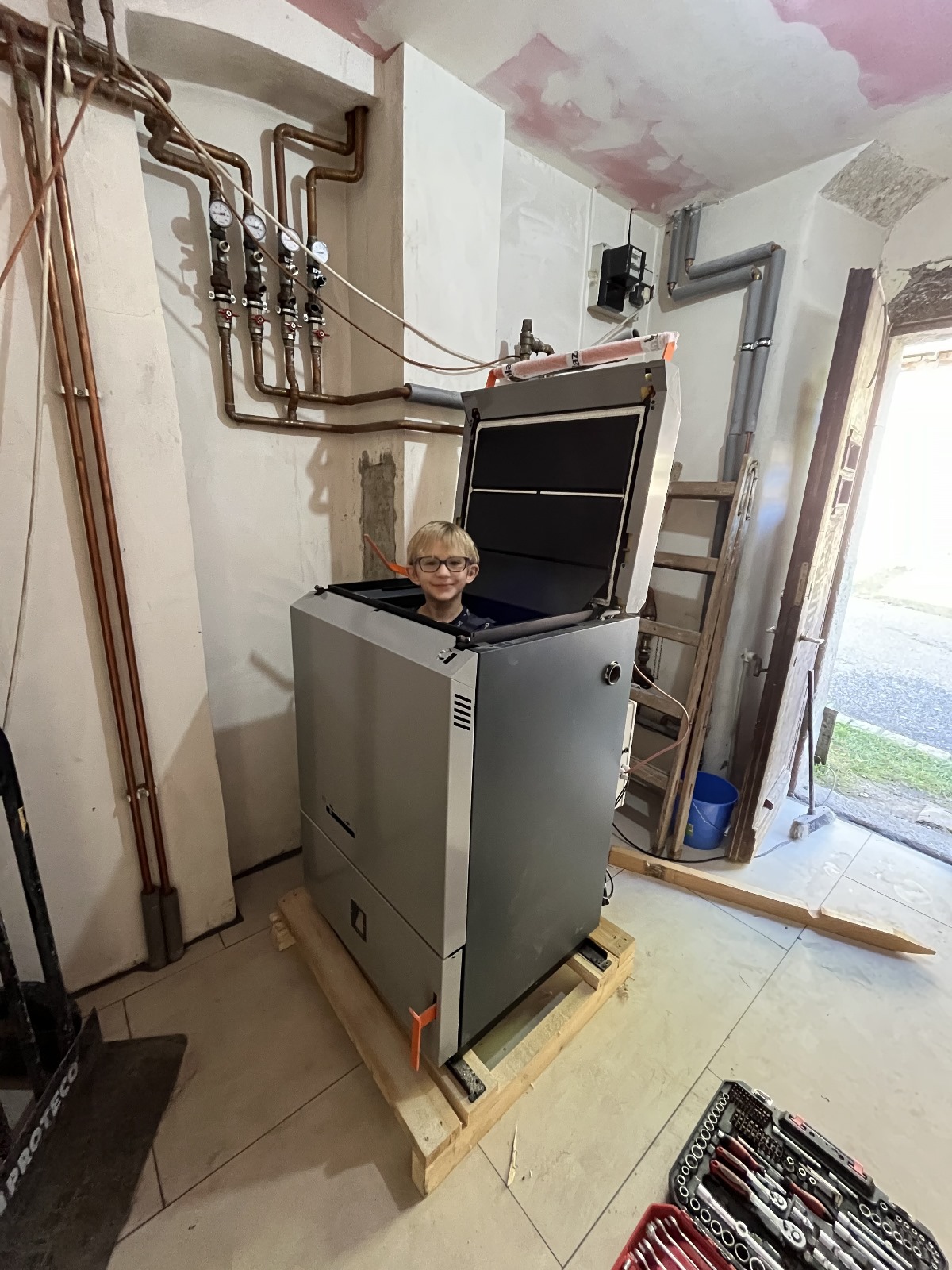Instalace kotlů 
